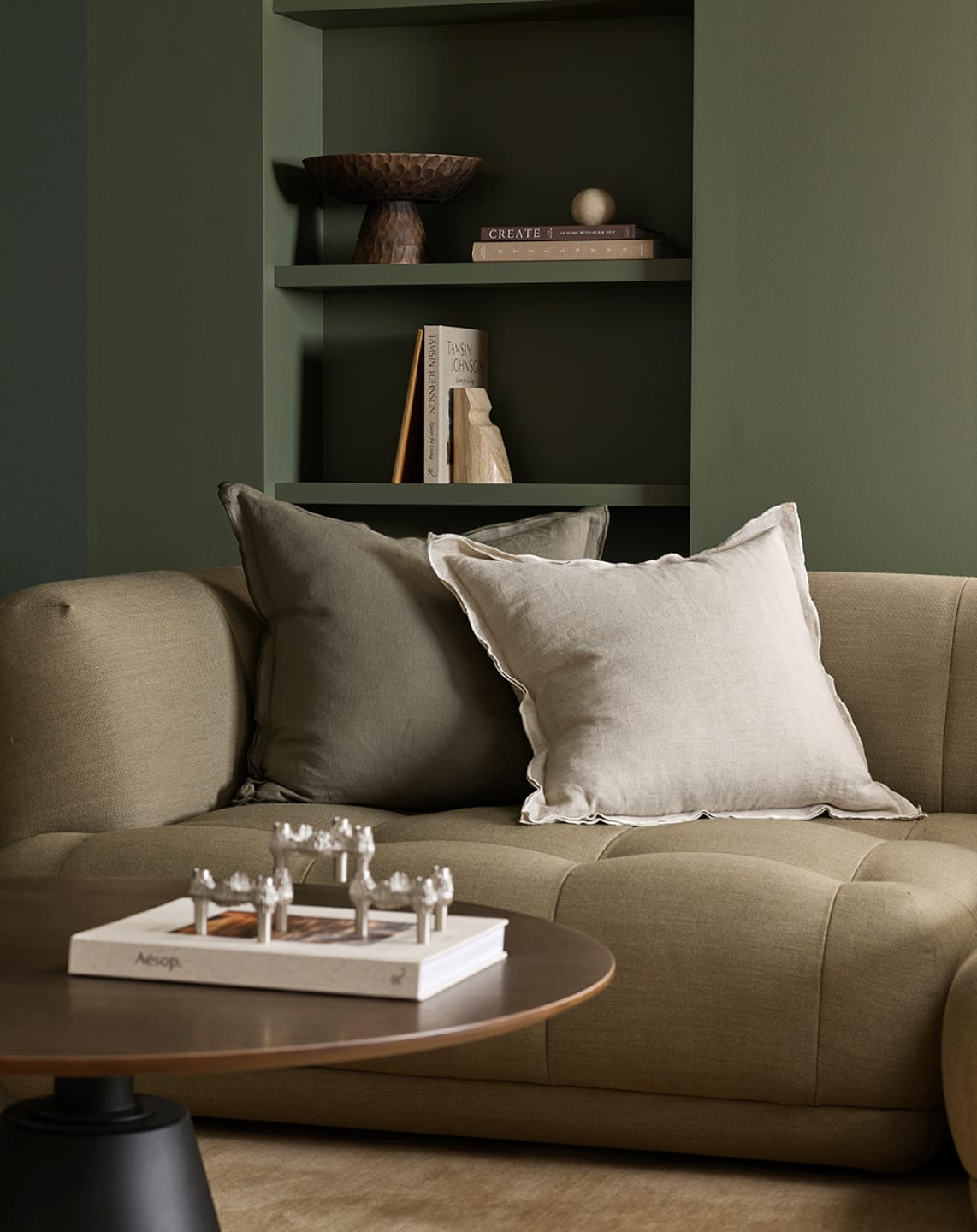 Linen & Olive