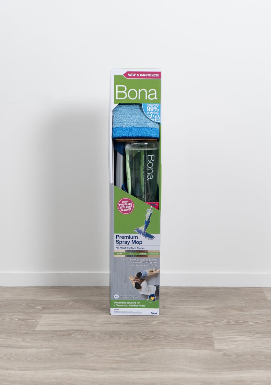 2x Bona 850ml Wood/Timber Floor Cleaner Refill Cartridge For New Spray Mop